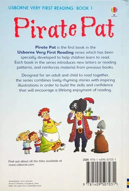 Usborne Very First Reading Pirate Pat (HC)