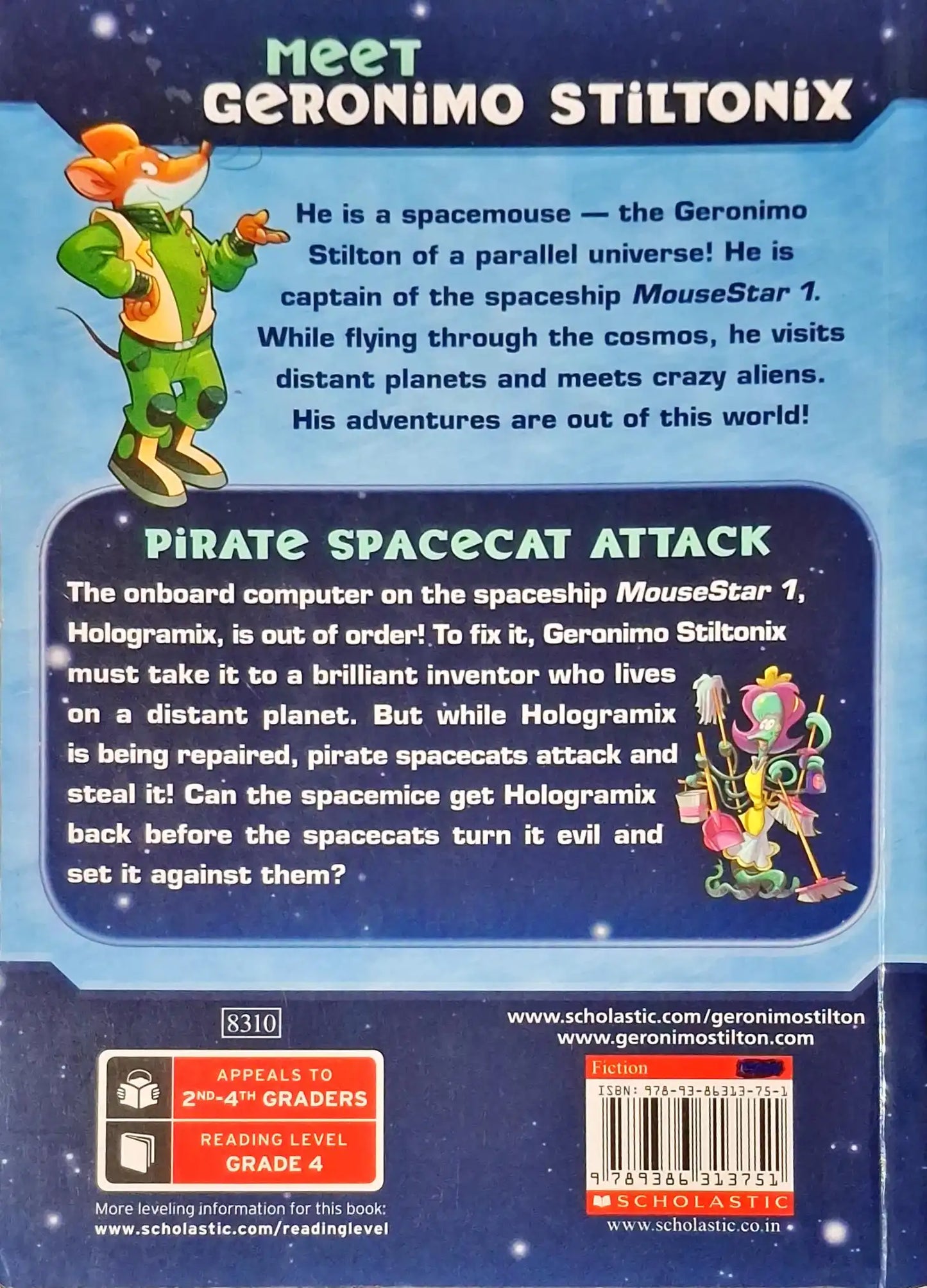 Geronimo Stilton Spacemice #10 : Pirate Spacecat Attack (P)