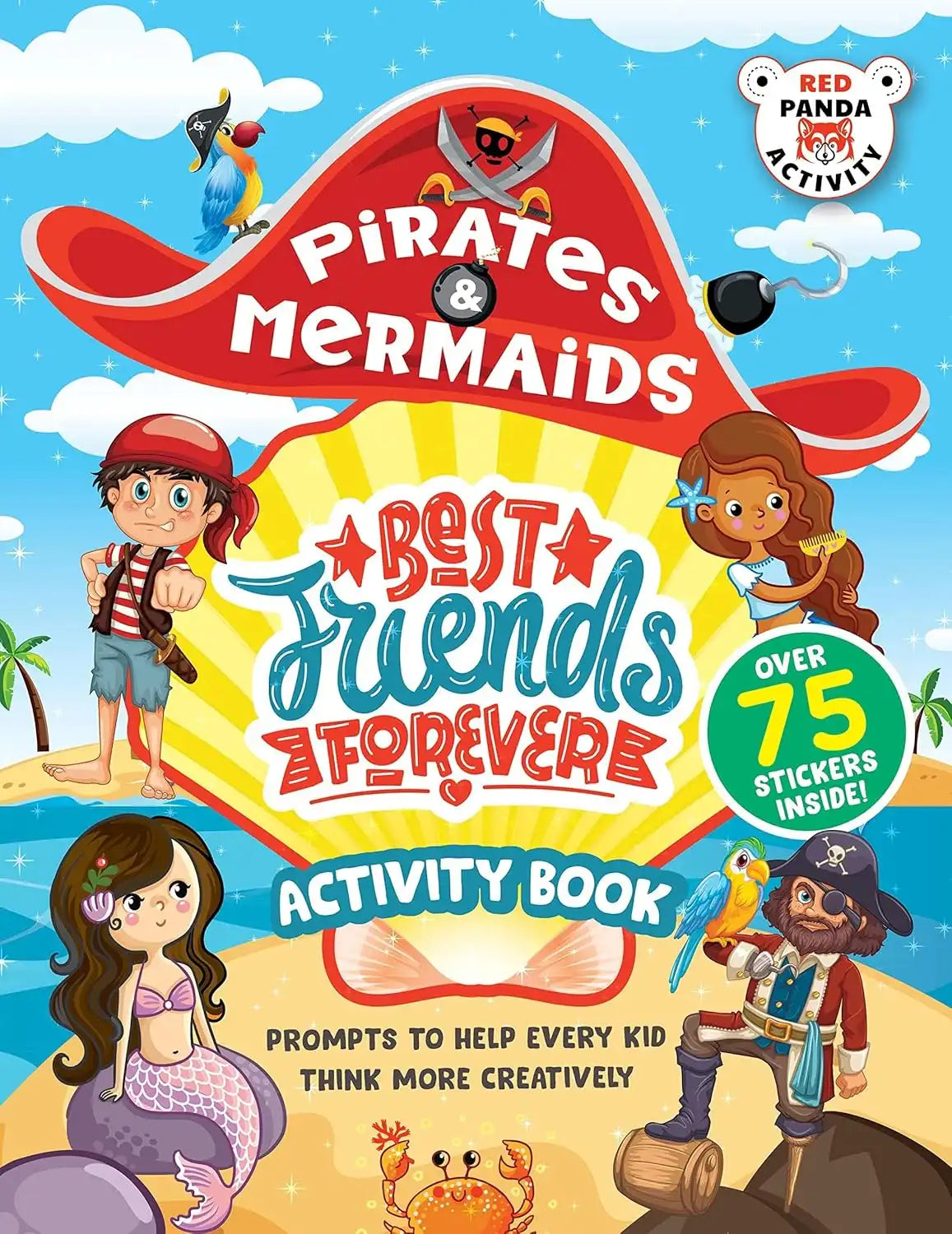 Pirates & Mermaids : Best Friends Forever Activity Book
