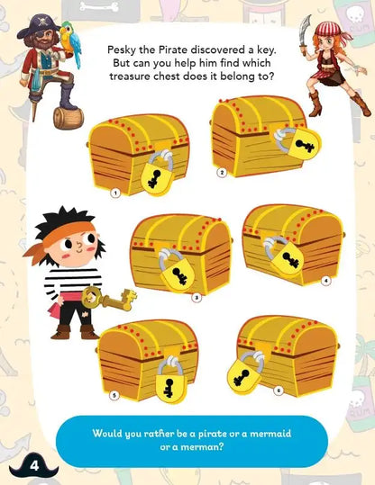 Pirates & Mermaids : Best Friends Forever Activity Book