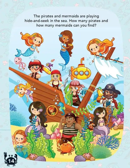 Pirates & Mermaids : Best Friends Forever Activity Book