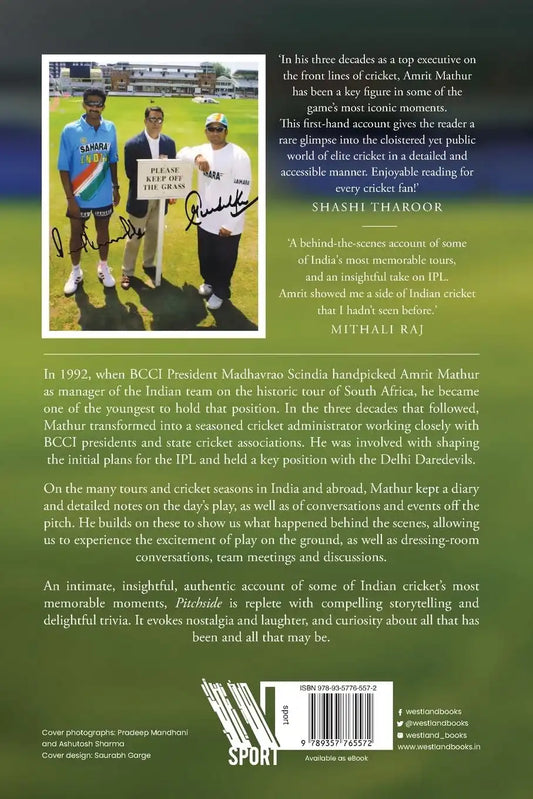 Pitchside : My Life In Indian Cricket