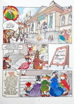 Play It Again, Mozart! - Geronimo Stilton Graphic Novel Book 8