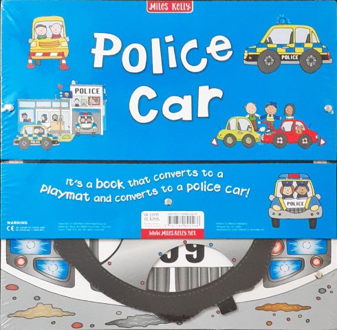 Convertible Police Car Converts To A Playmat And Police Car