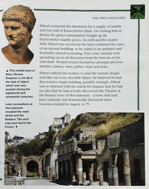 Digging Up The Past Pompeii And Herculaneum