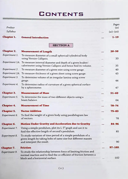 Comprehensive Practical Physics Class 11 : CBSE