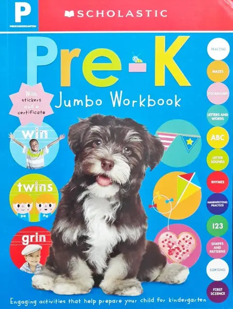 Pre-K Jumbo Workbook