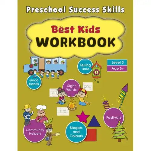 Preschool Success Skills : Best Kids Workbook | Level 3