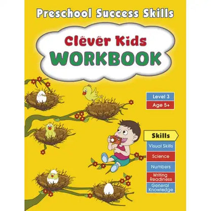Preschool Success Skills : Clever Kids Workbook | Level 3