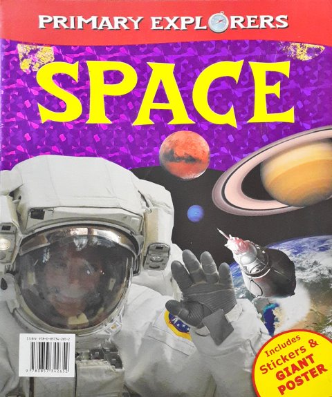 Primary Explorers Space Includes Stickers