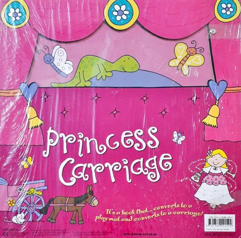 Convertible Princess Carriage Converts To A Playmat And Carriage