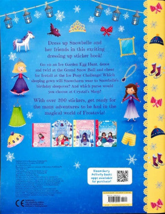 Princess Snowbelle's Dressing Up Sticker Book With Over 200 Stickers