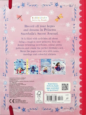 Princess Snowbelle's Secret Journal With Over 150 Stickers