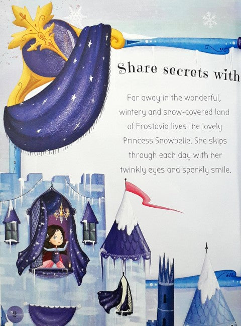 Princess Snowbelle's Secret Journal With Over 150 Stickers