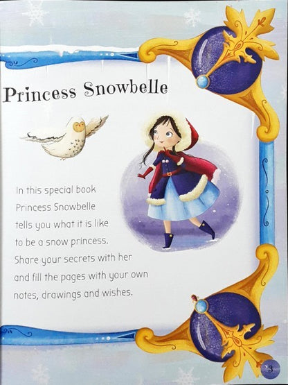 Princess Snowbelle's Secret Journal With Over 150 Stickers