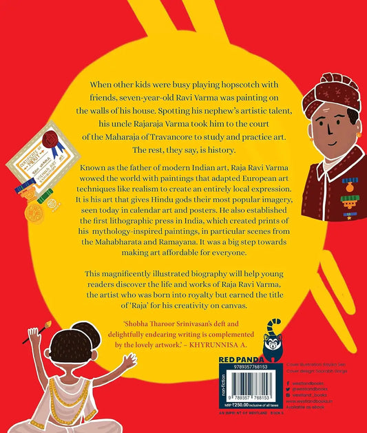 Prince With A Paintbrush : The Story Of Raja Ravi Varma