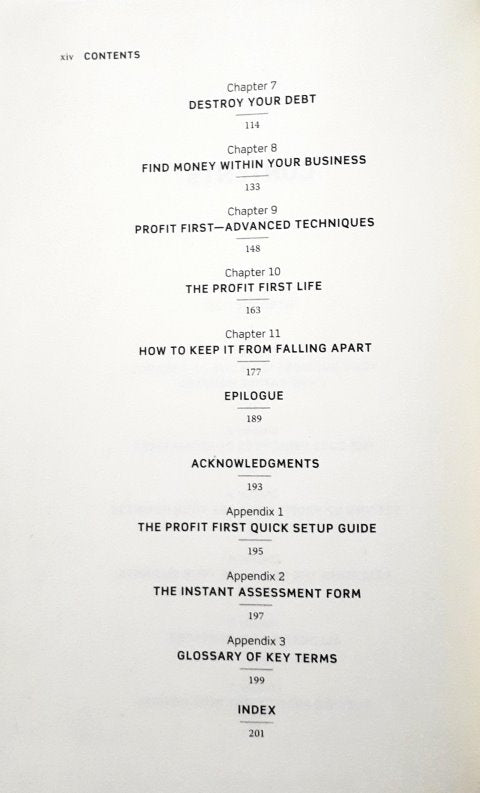 Profit First Transform Your Business from a Cash Eating Monster to a Money Making Machine