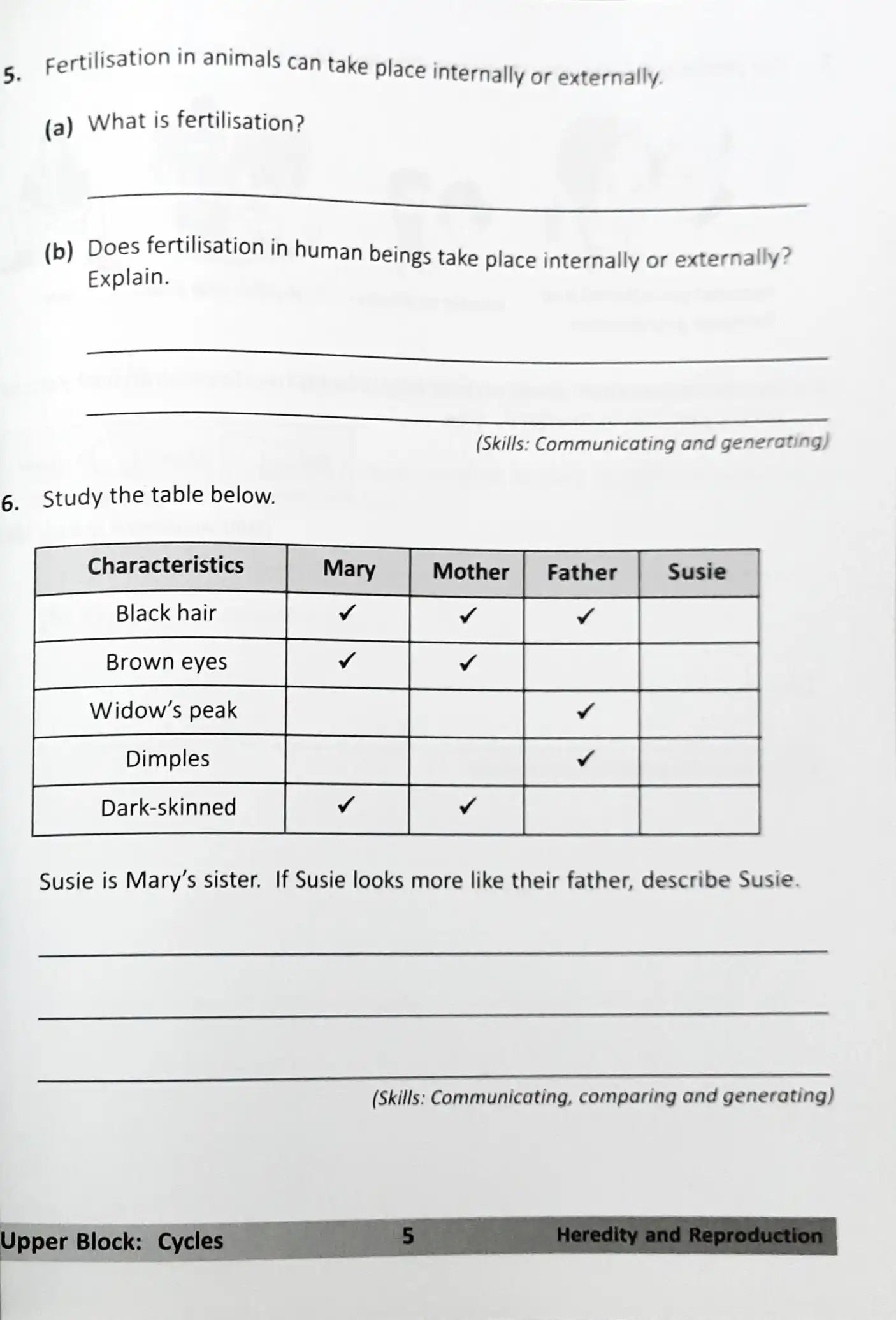SAP PSLE Science: Process Skills and Applications: Topic by Topic