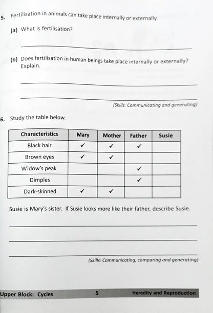 SAP PSLE Science: Process Skills and Applications: Topic by Topic