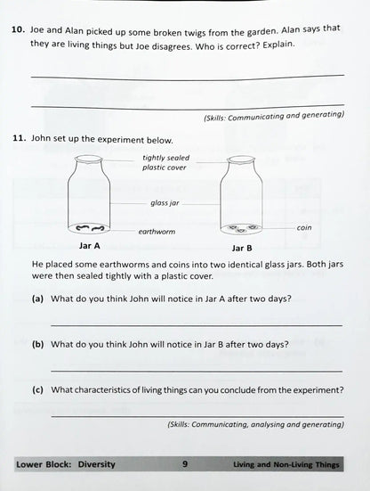 SAP PSLE Science: Process Skills and Applications: Topic by Topic