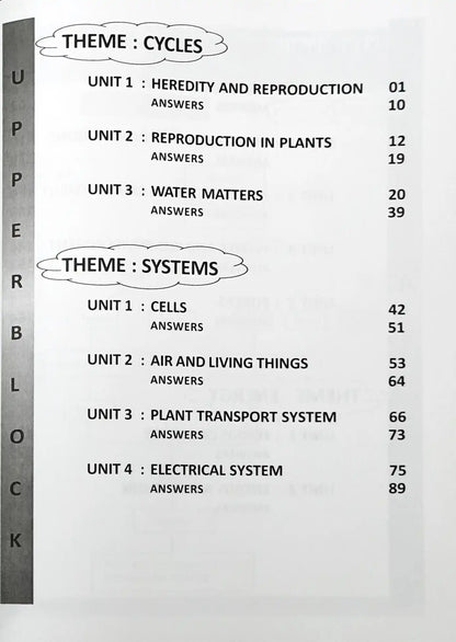 SAP PSLE Science: Process Skills and Applications: Topic by Topic