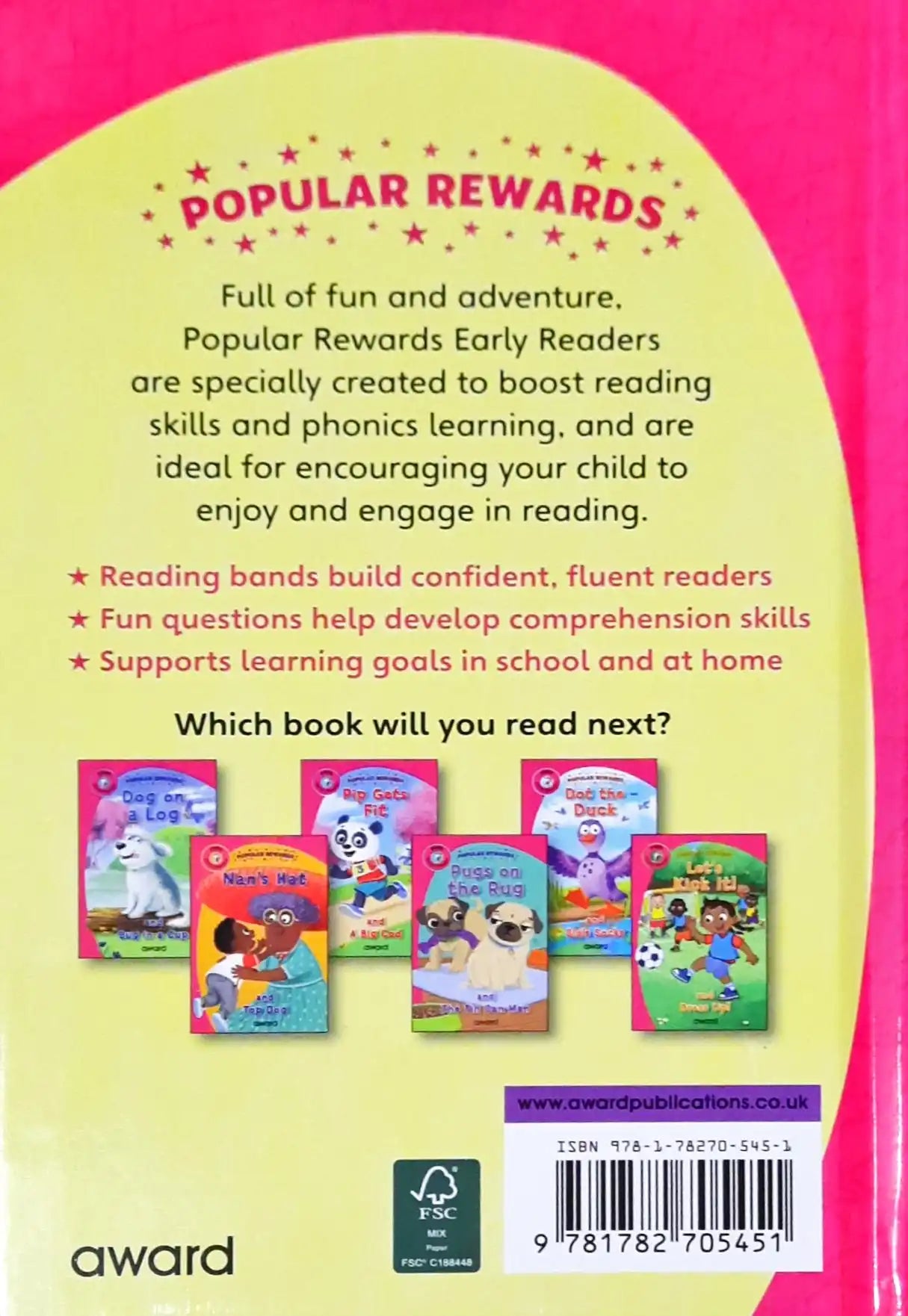 Pugs on the Rug and The Tin Can Man : Popular Rewards - Pink Early Reader