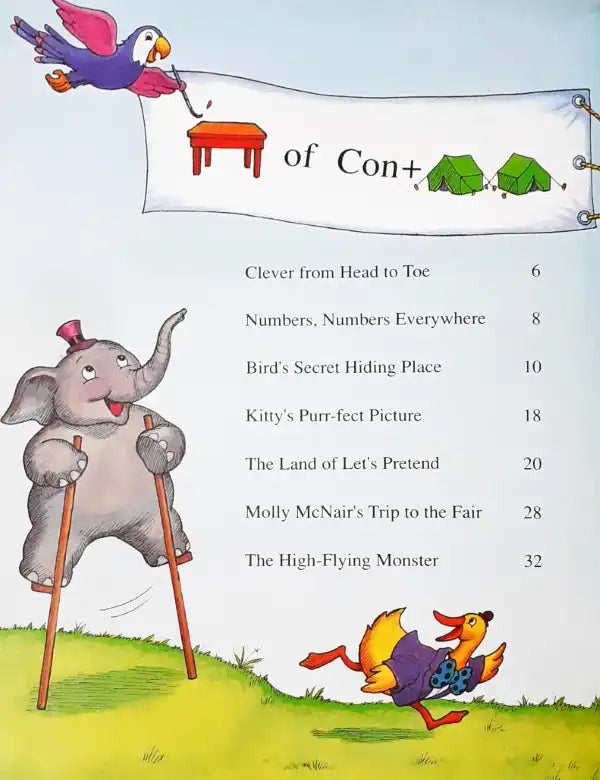 Time Life Early Learning Program Reading Purple Parrots Eating Carrots A Rebus Reader (P)