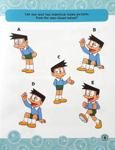 Puzzle & Sticker Activity Book With Doraemon Book 1