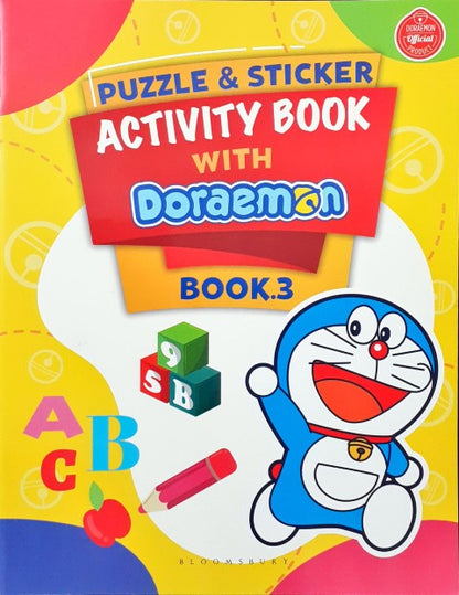 Puzzle & Sticker Activity Book With Doraemon Book 3