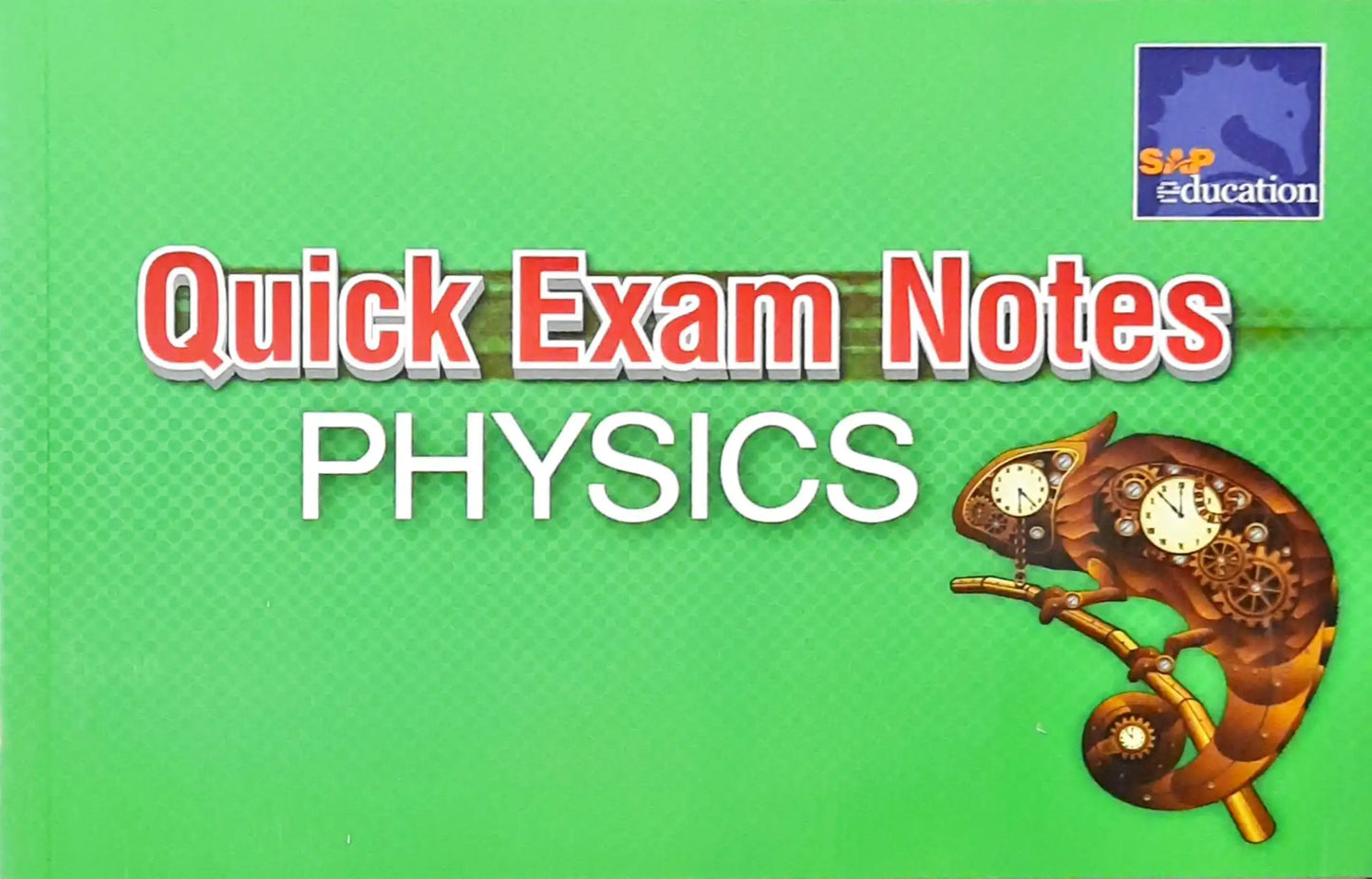 SAP Quick Exam Notes Physics