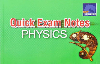 SAP Quick Exam Notes Physics