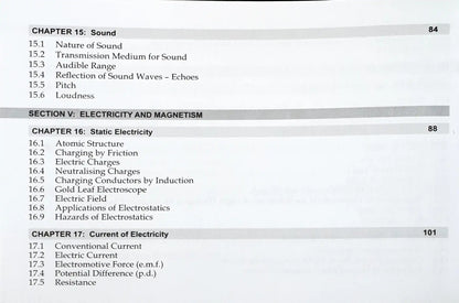 SAP Quick Exam Notes Physics