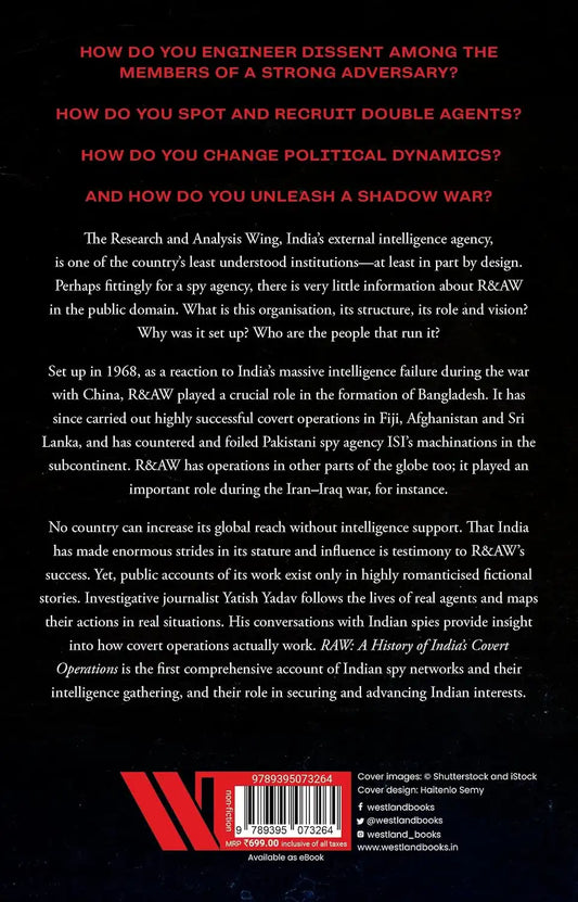 Raw : A History Of India's Covert Operations