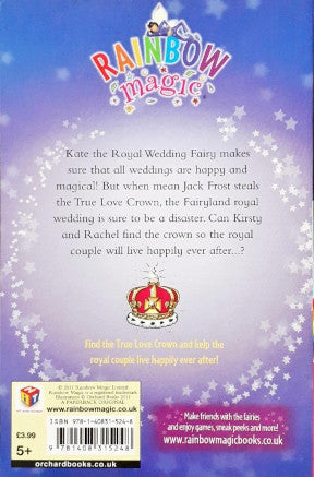 Rainbow Magic Kate The Royal Wedding Fairy