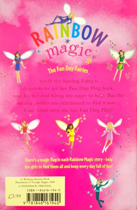 Rainbow Magic Sarah The Sunday Fairy The Fun Day Fairies #42