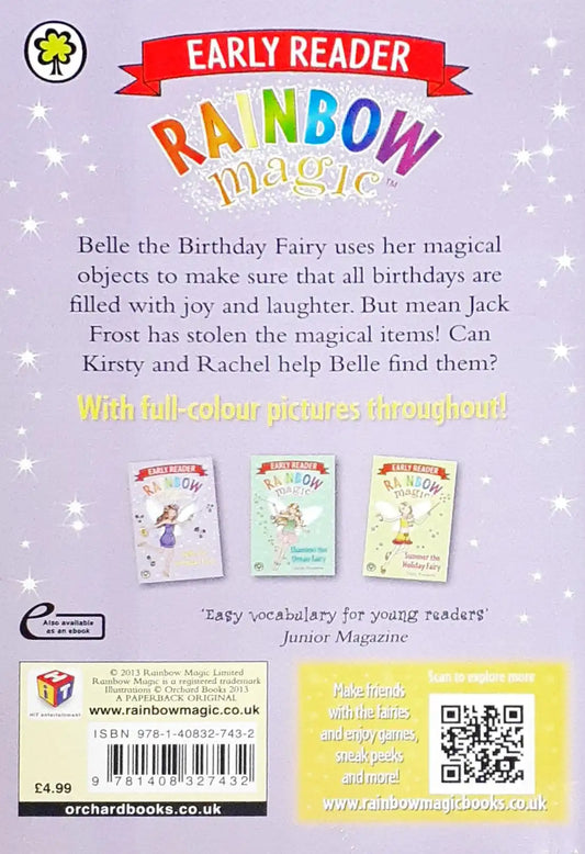 Rainbow Magic Belle The Birthday Fairy Early Reader (P)