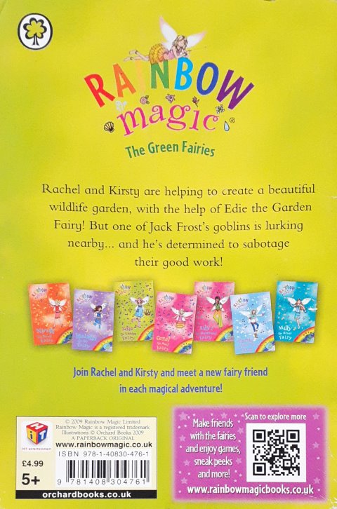 Rainbow Magic Edie The Garden Fairy The Green Fairies