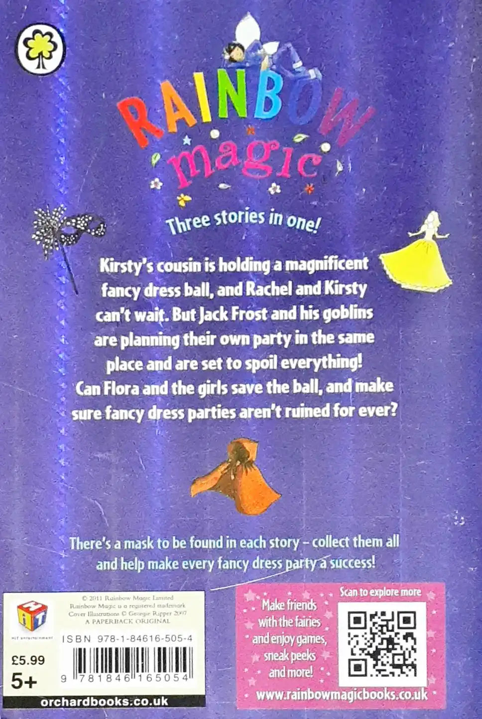 Rainbow Magic Flora The Fancy Dress Fairy 3 Stories in 1 Book (P) Books and You Rainbow Magic Flora The Fancy Dress Fairy 3 Stories in 1 Book (P) Books and You