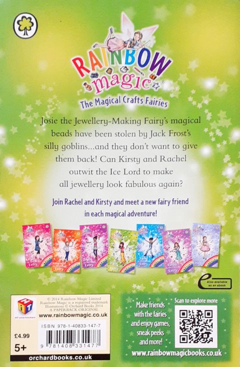 Rainbow Magic Josie The Jewellery Making Fairy The Magical Crafts Fairies