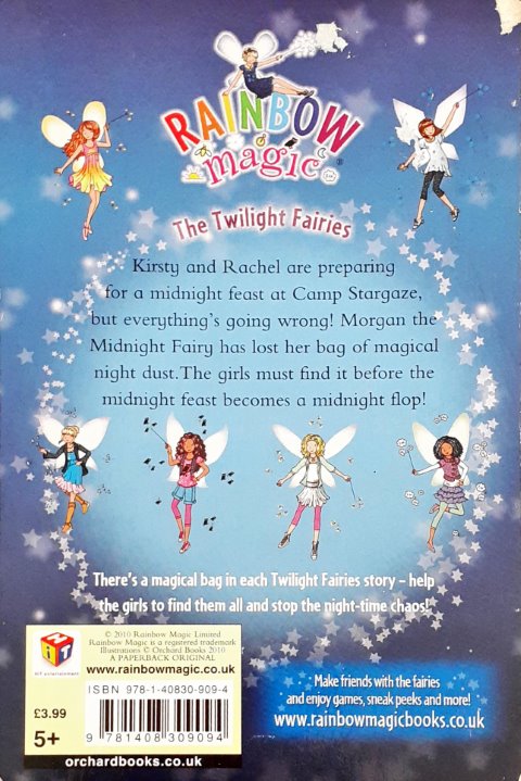 Rainbow Magic Morgan The Midnight Fairy