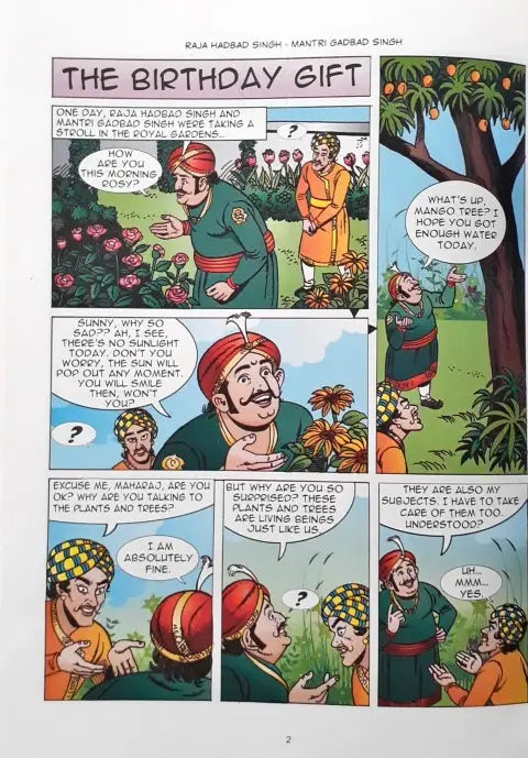 Raja Hadbad Singh Mantri Gadbad Singh 4 in 1 English