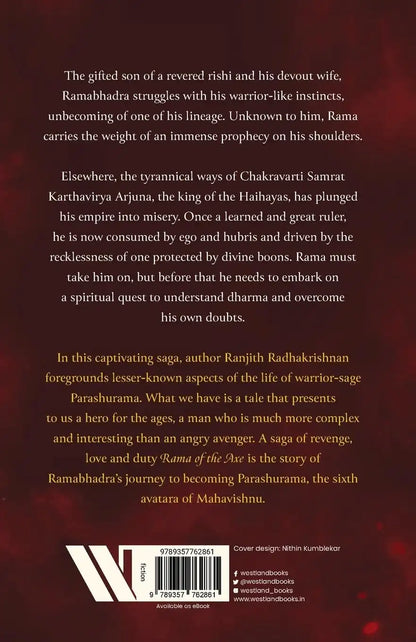 Rama Of The Axe : The Epic Saga Of Parashurama