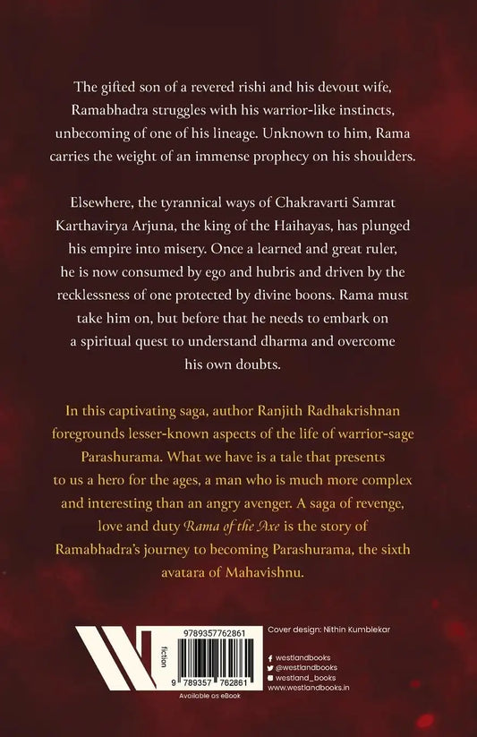 Rama Of The Axe : The Epic Saga Of Parashurama