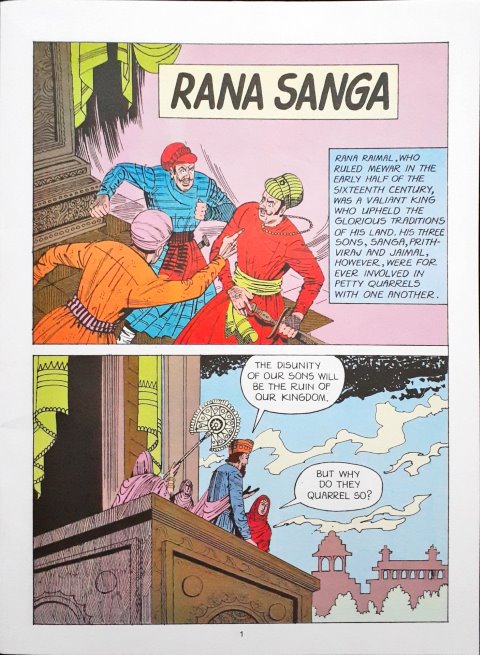 Rana Sanga (Amar Chitra Katha) Vol. 630