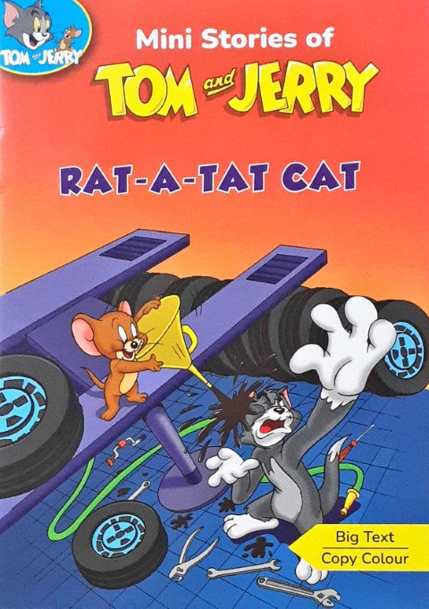 Mini Stories of Tom and Jerry Rat a Tat Cat Copy Colour