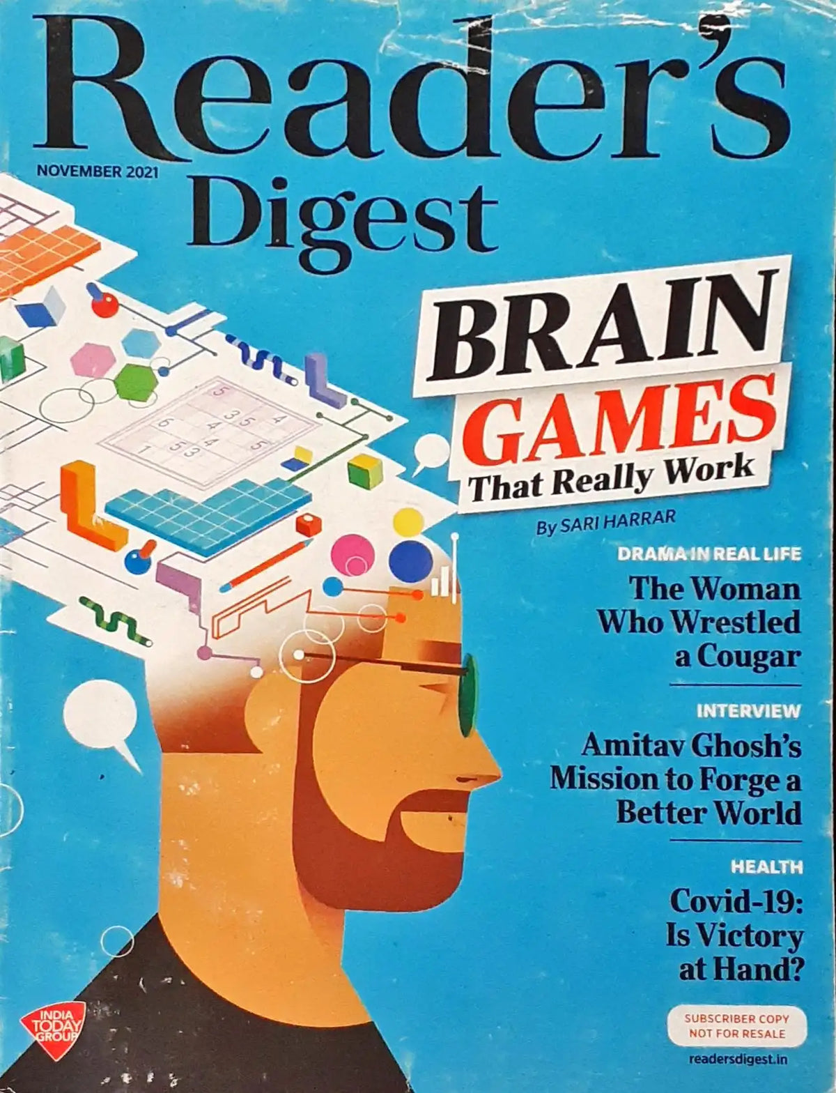 Digets Magazine Reader's Digest Magazine : November 2021 (P) – Books and You