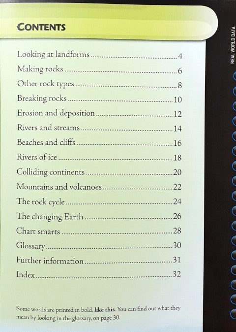 Real World Data Graphing Changing Landscapes