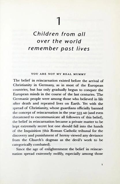 Reincarnation: True Cases of Children Who Have Lived Before