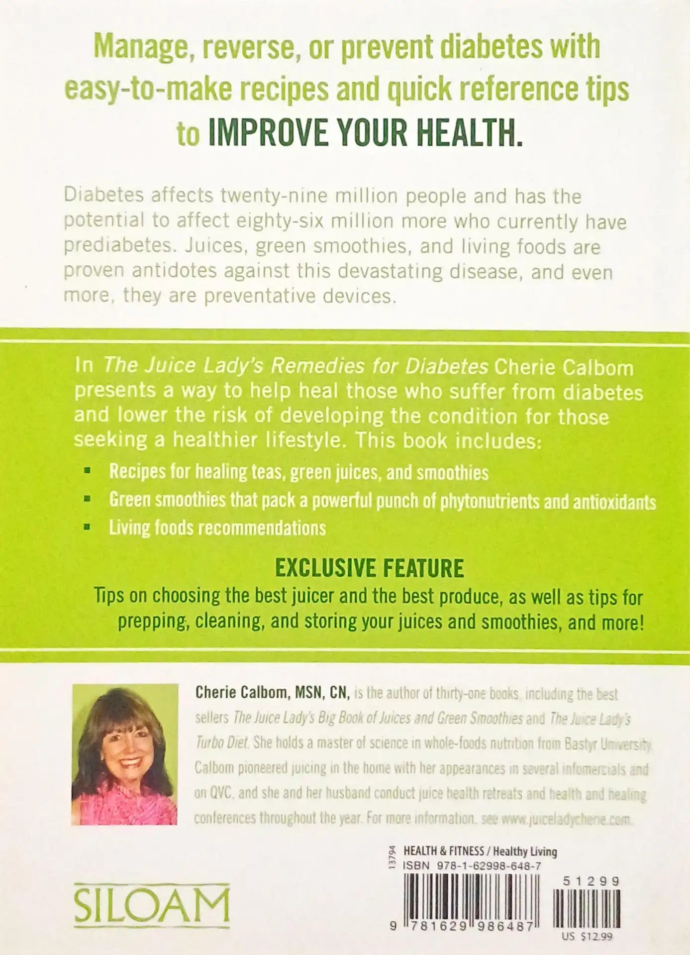 The Juice Lady's Remedies for Diabetes