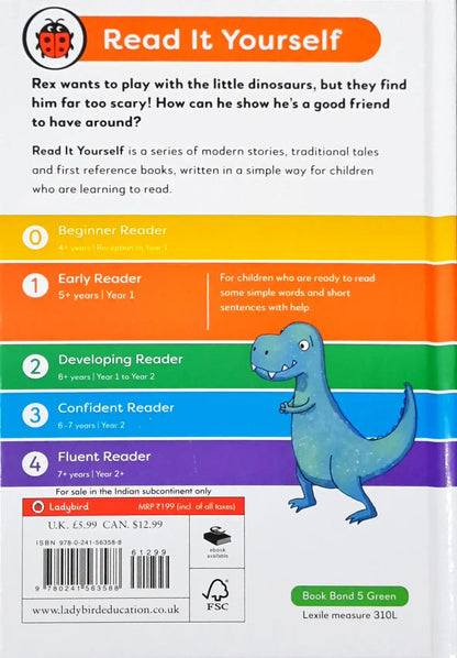 Read It Yourself With Ladybird Level 1 Rex The Big Dinosaur